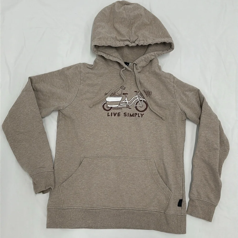 Patagonia W's Live Simply® Market Bike Midweight Hoody. Size Small - Picture 2 of 8